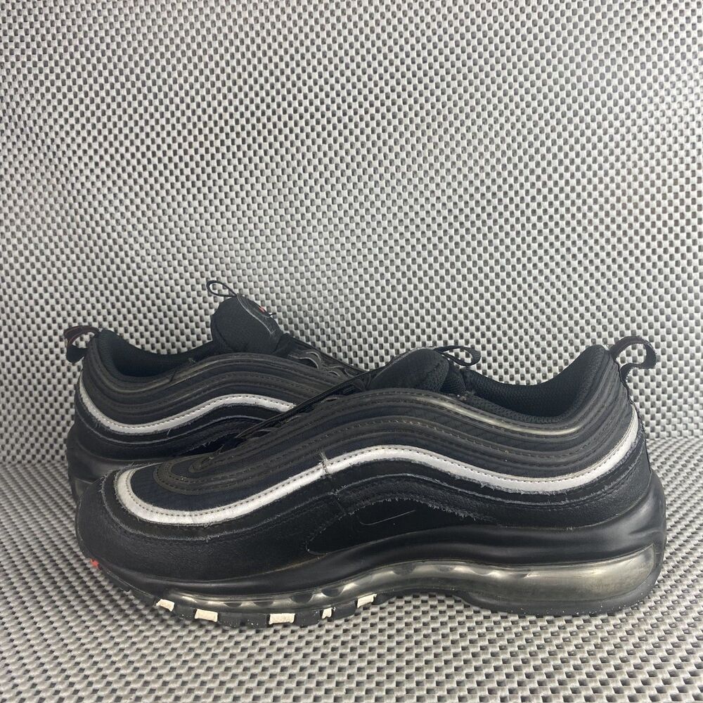 Nike Air Max 97 Sneakers Big Kids Youth 7Y Black White Athletic Lace Up - Picture 4 of 13